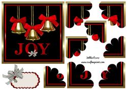 Joy Bells Quadro Petal Corner Stacker