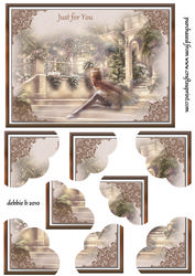 Just for You Quadro Scalloped Corner Stacker