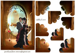 Romantic Dreams Quadro Petal Corner Stacker