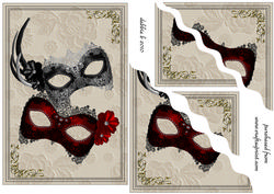 The Masquerade Wavy Corner Stacker