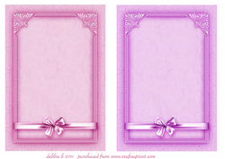 Set of Frames Lilacs