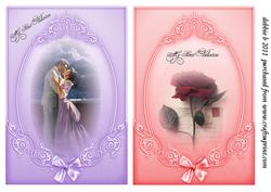 My Sweet Valentine Card Fronts
