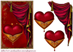 Gold Encased Heart