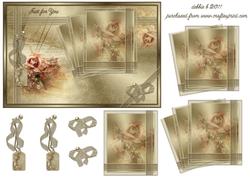 Misted Roses Framed