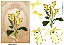 Golden Calla Lillies