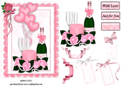 Pink Roses and Champagne