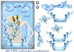 Beautiful Blue Lillies
