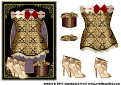 Elegant Basque and Boots