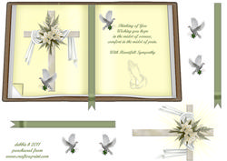 With Heartfelt Sympathy Book Sheet