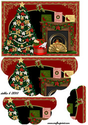 Who's Hiding Under the Tree Top Petal Stacker