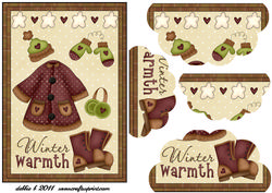 Winter Warmth Top and Bottom Petal Stacker
