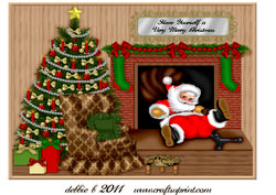 And Santa Fell Down the Chimney