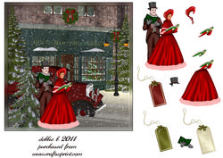 Vintage Carollers