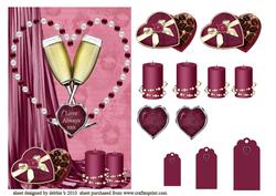 Deep Red Love Always