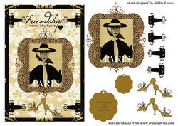 Paris Chic Friendship Card