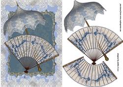 Lacy Parasol and Fan
