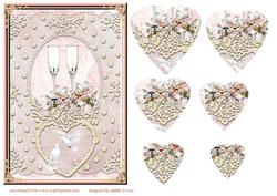 Roance Heart Shaped Pyramid Card