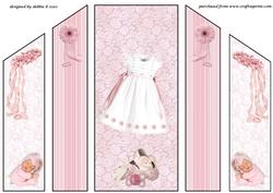 Beautiful Baby Girl Theatre Fold Card