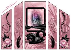 Black Swans Theatre Fold Card