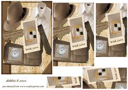 Fathers Fashion Pyramid Sheet