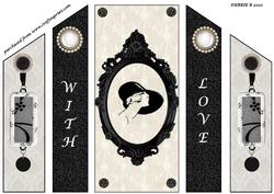 The Roaring 20's Art Deco Theatre Card