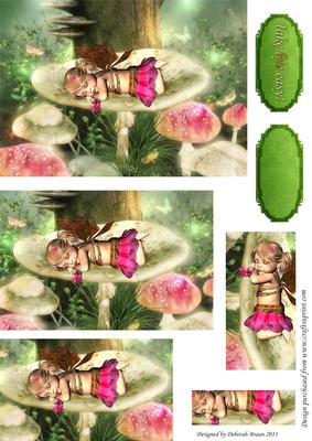 Little Fairy Pyramid with Tags