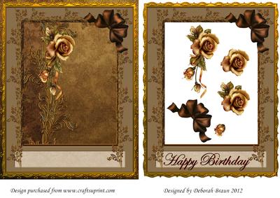 Framed Autumn Glory - Birthday