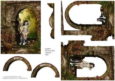 Fairy Among the Ruins