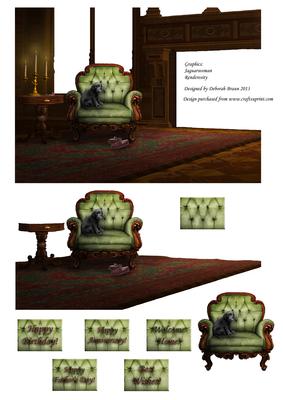 Man of Distinction Decoupage