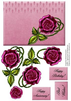 Rose Jeweled Nouveaux