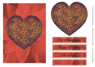 Lace Hearts - Our Anniversary Floral