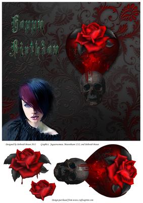 Emo - Teen Birthday 8x8