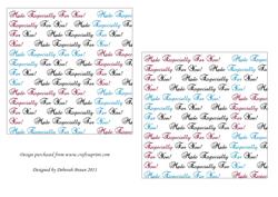 Card Front Protector 5x5
