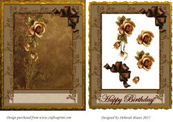 Framed Autumn Glory - Birthday