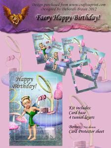 Faery Happy Birthday Tunnel