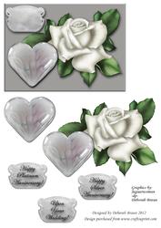Platinum Silver Wedding Anniversary
