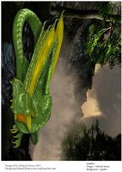 Dragon on Misty Mountain