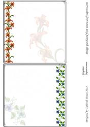 Floral Square 5x5 Set 1