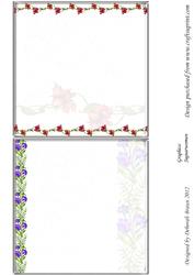 Floral Square 5x5 Set 2
