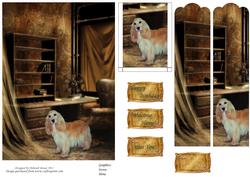 Steampunk Cocker Spaniel 1
