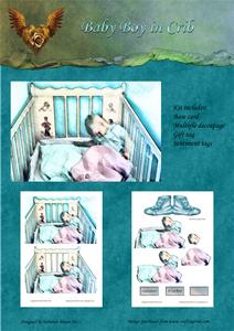 Baby Boy in Crib