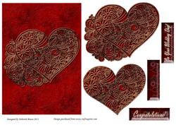 Indian Wedding - Henna Heart