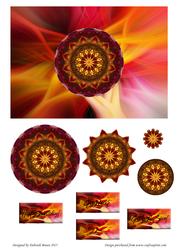 Swirl Floral Kaleidoscope