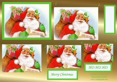 Vintage Santa