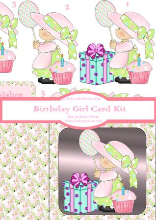 Birthday Girl Card Kit