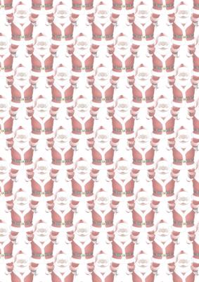 Jolly Santa Vellum