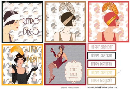 Deco Darling Toppers