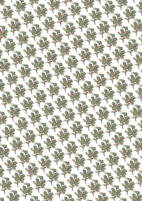 Christmas Holly Vellum