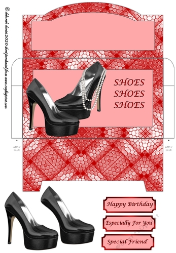 Black Heels & Pearls Money Pocket