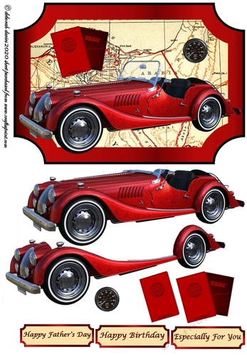 Vintage Sports Car 